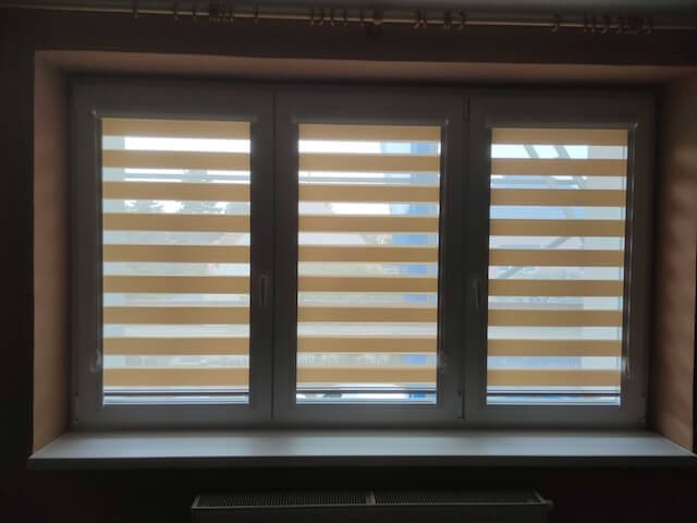 Instalace vnitřních rolet den a noc v Duchcově