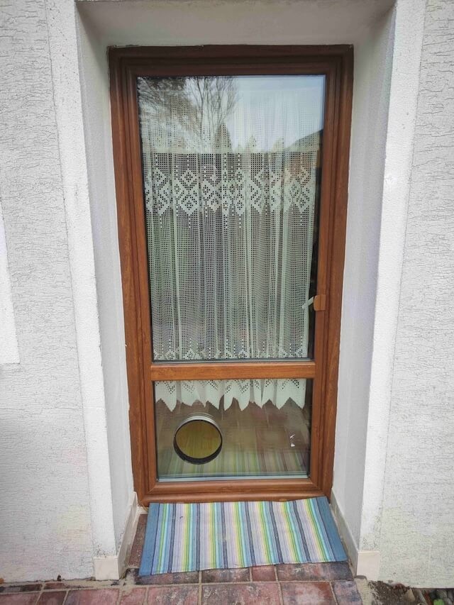 Výměna skla u balkonových dveří v Žacléři