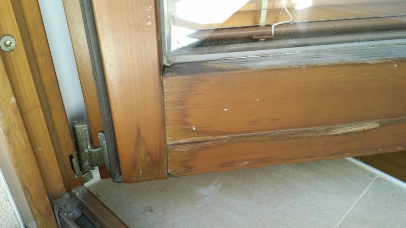 Zanedbání pravidelné údržby dřevěného okna