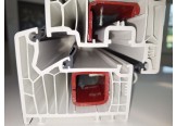 Moderní plastové okno Veka Softline 82 s koextrudovaným těsněním a drážkami připravenými pro snadnou výměnu těsnění
