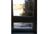 Rozbité okno - Brno Nový Lískovec